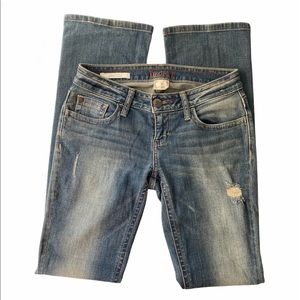 Decree Boot Cut Ripped Jean Size 3